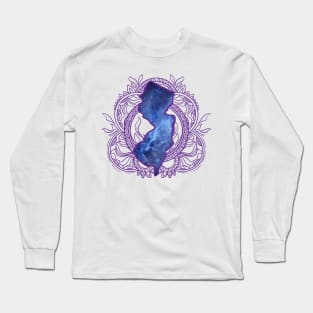 New Jersey Mandala Long Sleeve T-Shirt